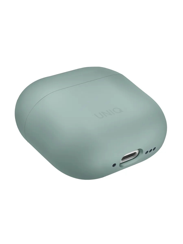 Silicone case for AirPods 4 зеленый