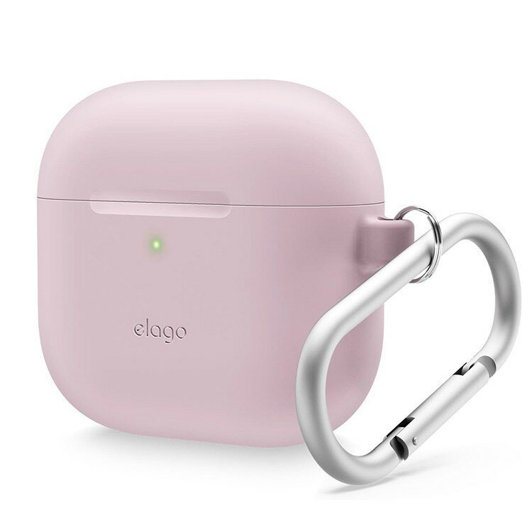 Silicone case for AirPods 4 лавандовый