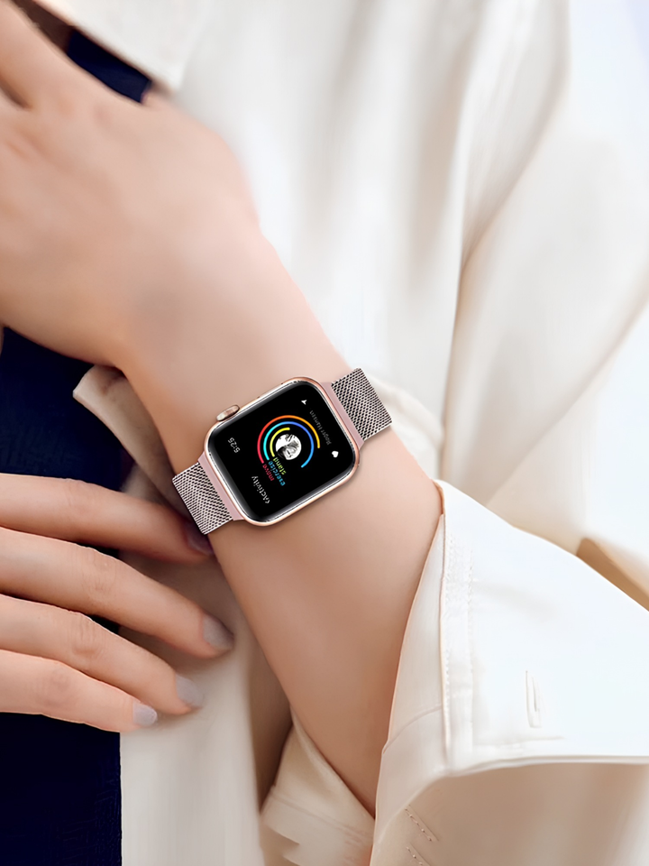 Ремешок миланская петля  для Apple Watch 42/44/45/49 розовый