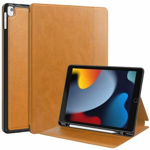 Защитный чехол на iPad 7/8/9 10.2 коричневый