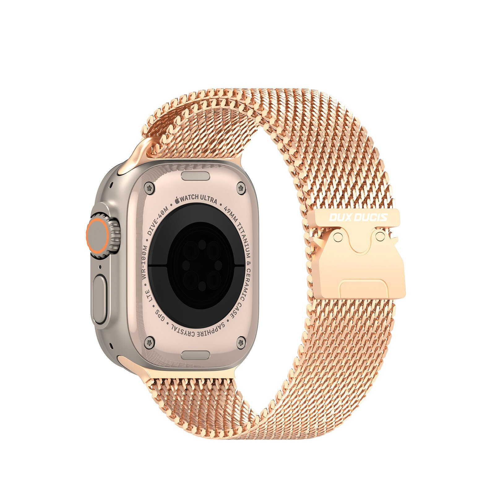 Ремешок миланская петля  для Apple Watch 38/40/41, бронзовый