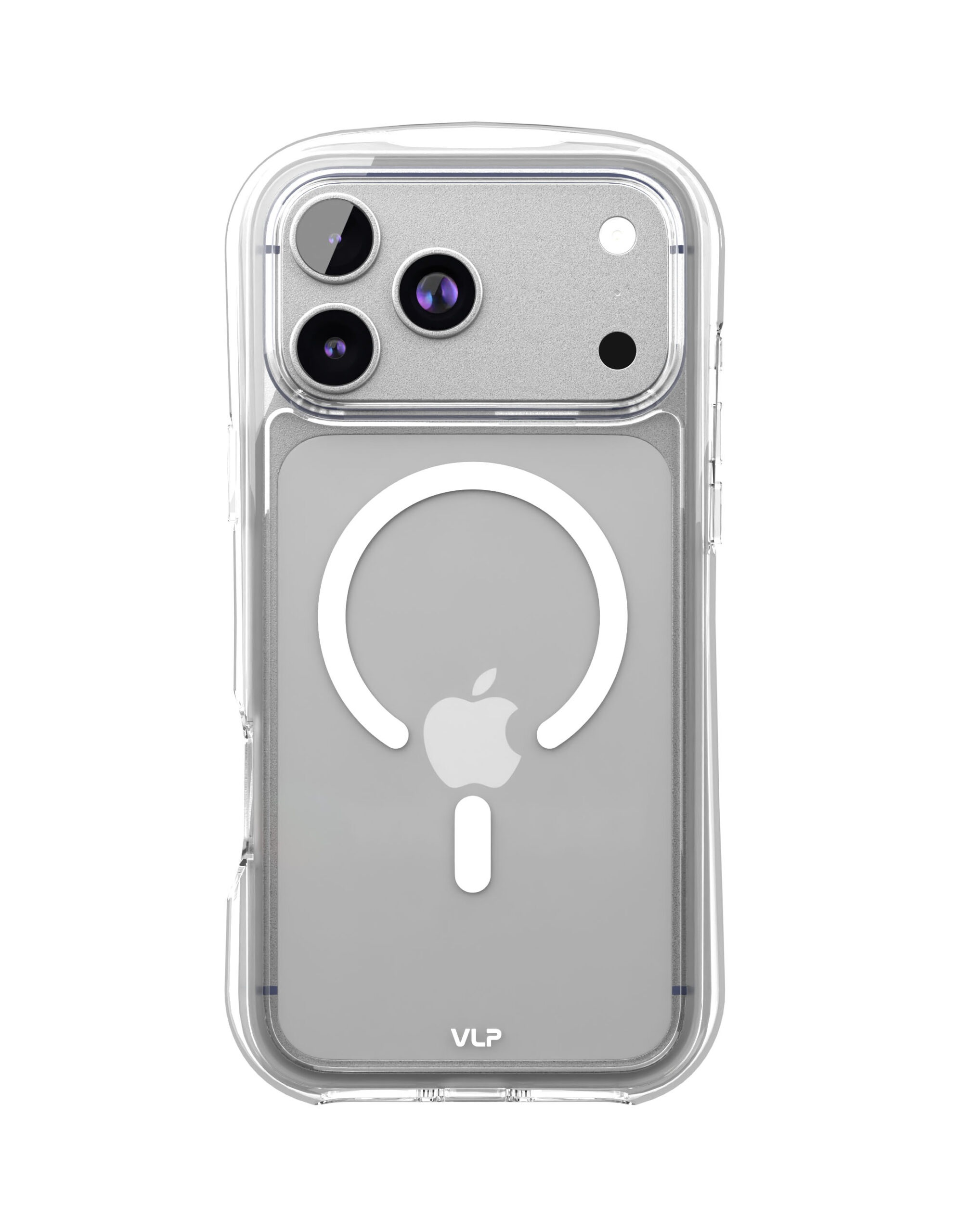 Чехол VLP Bubble Case с MagSafe для iPhone 17 Pro Max, белый