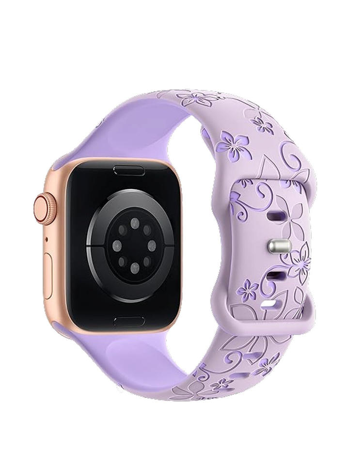 Ремешок силиконовый для Apple Watch 38/40/41, сиреневый