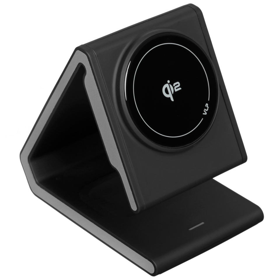 Беспроводная зарядная станция VLP Delta Power 3 в 1 MagSafe 15W (Black)
