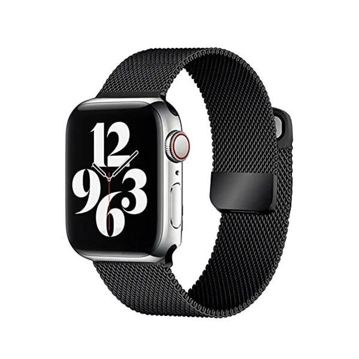 Ремешок миланская петля  для Apple Watch 42/44/45/49 черный