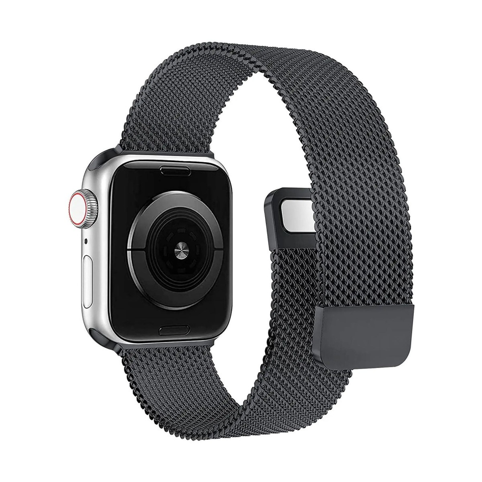 Ремешок миланская петля  для Apple Watch 42/44/45/49 черный