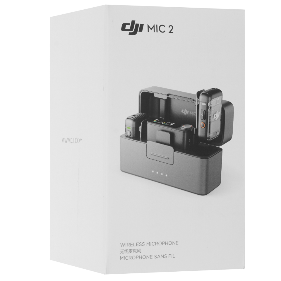 DJI Mic 2 (2 TX + 1 RX +Charging Case)