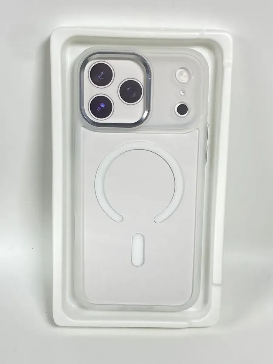 Чехол KEEPHONE Armor Grip MagSafe Clear Case ip 17 Pro Max White