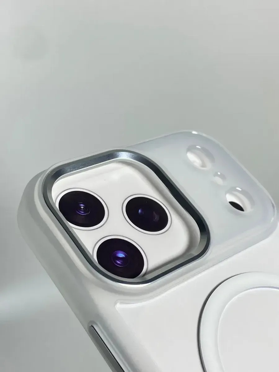 Чехол KEEPHONE Armor Grip MagSafe Clear Case ip 17 Pro Max White