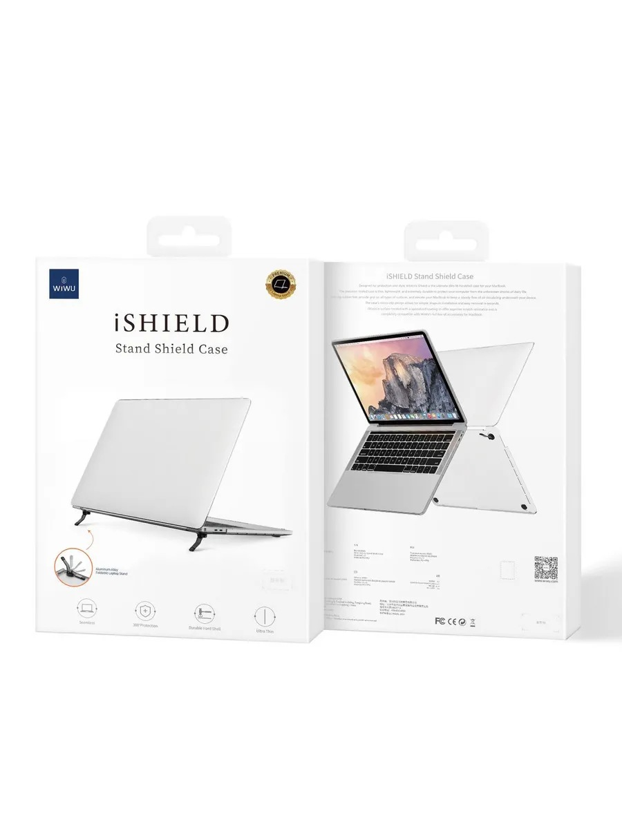Чехол iSHIELD Stand Shield Case/ 15.3 Airpro M2 20232024 (A2941/A3114+M4) Matt Clear