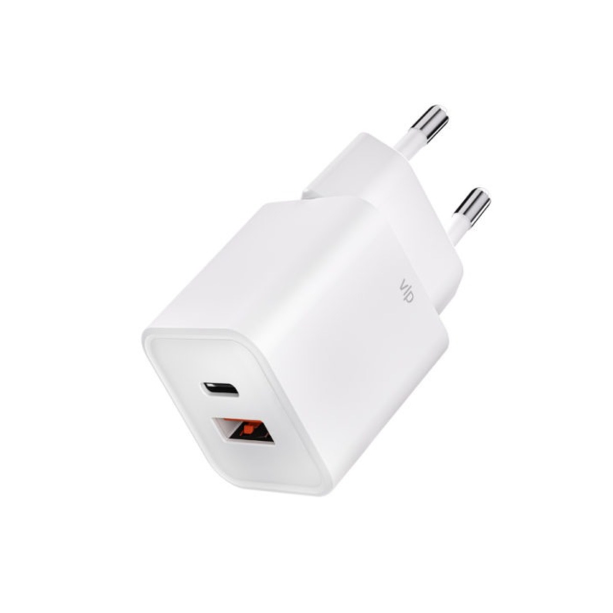Адаптер VLP G-Charge USB-A + USB-C 30W (White)