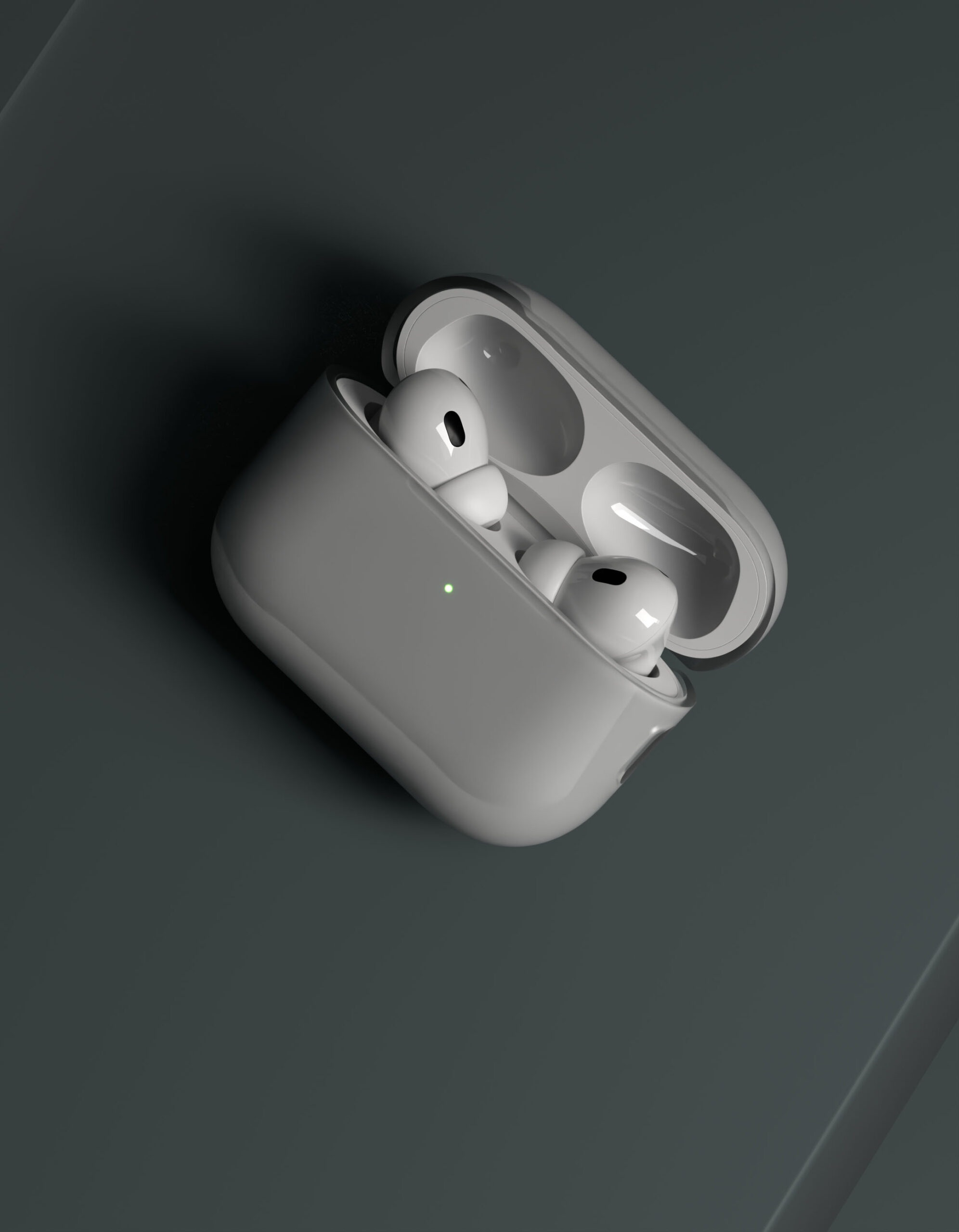 Чехол защитный VLP Grace Case для AirPods Pro 3, матовый прозрачный