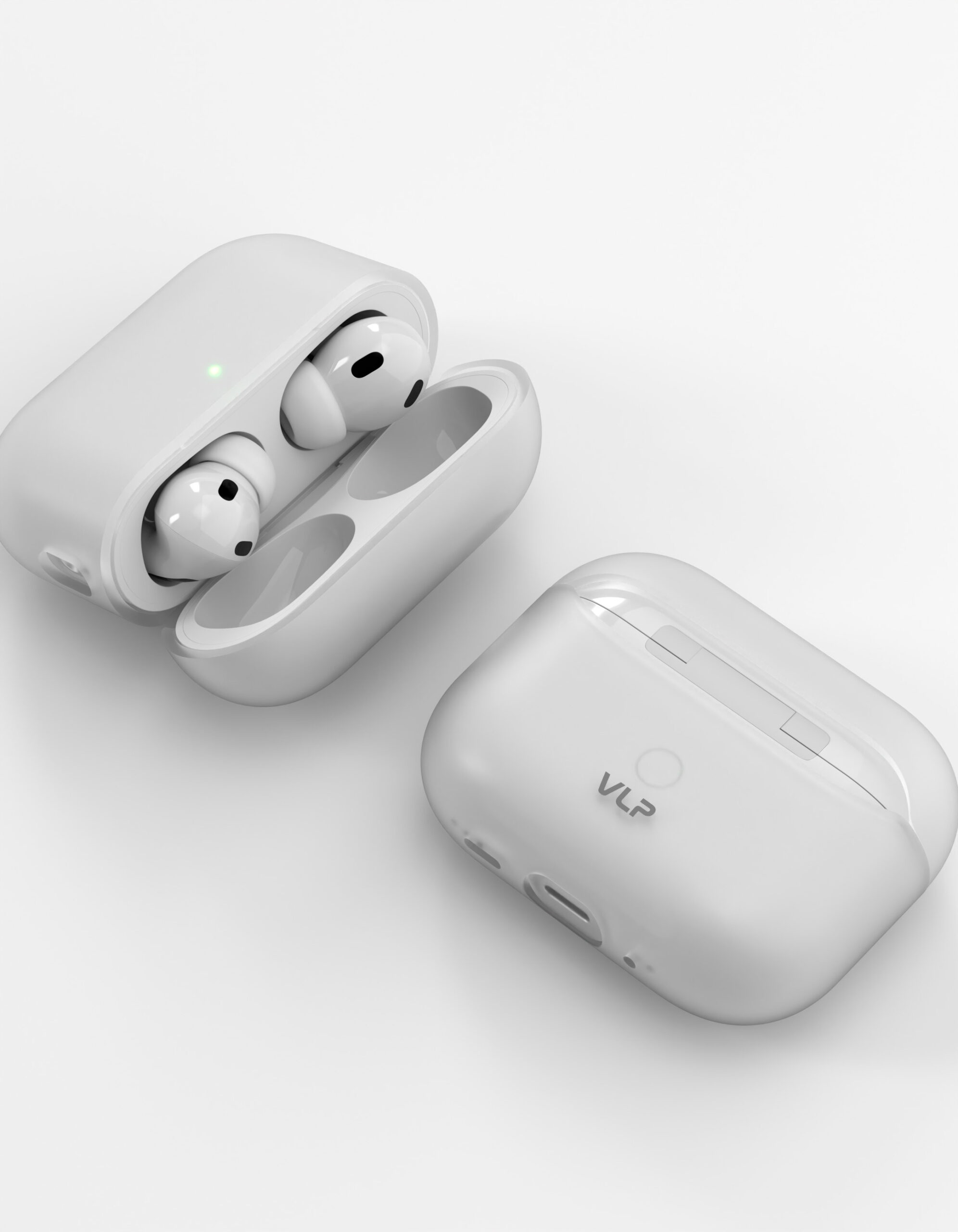 Чехол защитный VLP Grace Case для AirPods Pro 3, матовый прозрачный
