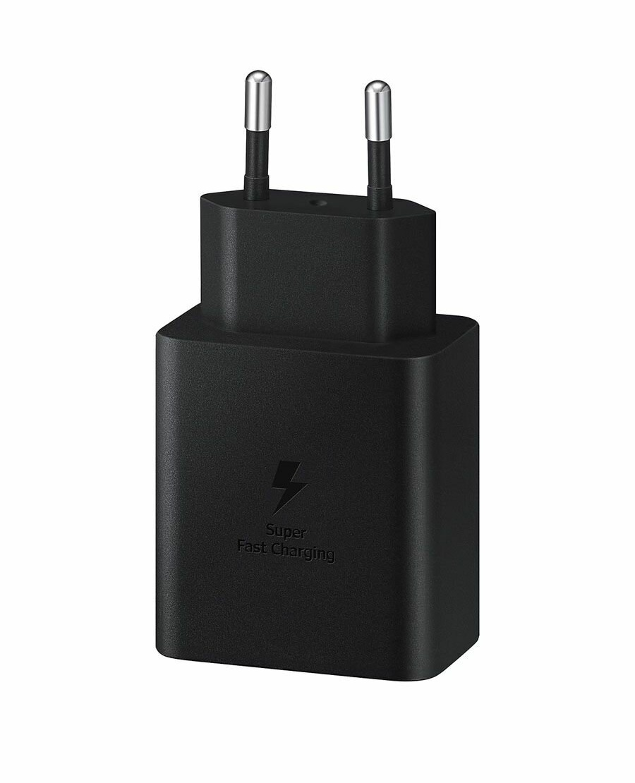 Адаптер Samsung USB-C 45W с кабелем USB-C 1.8m (Black)