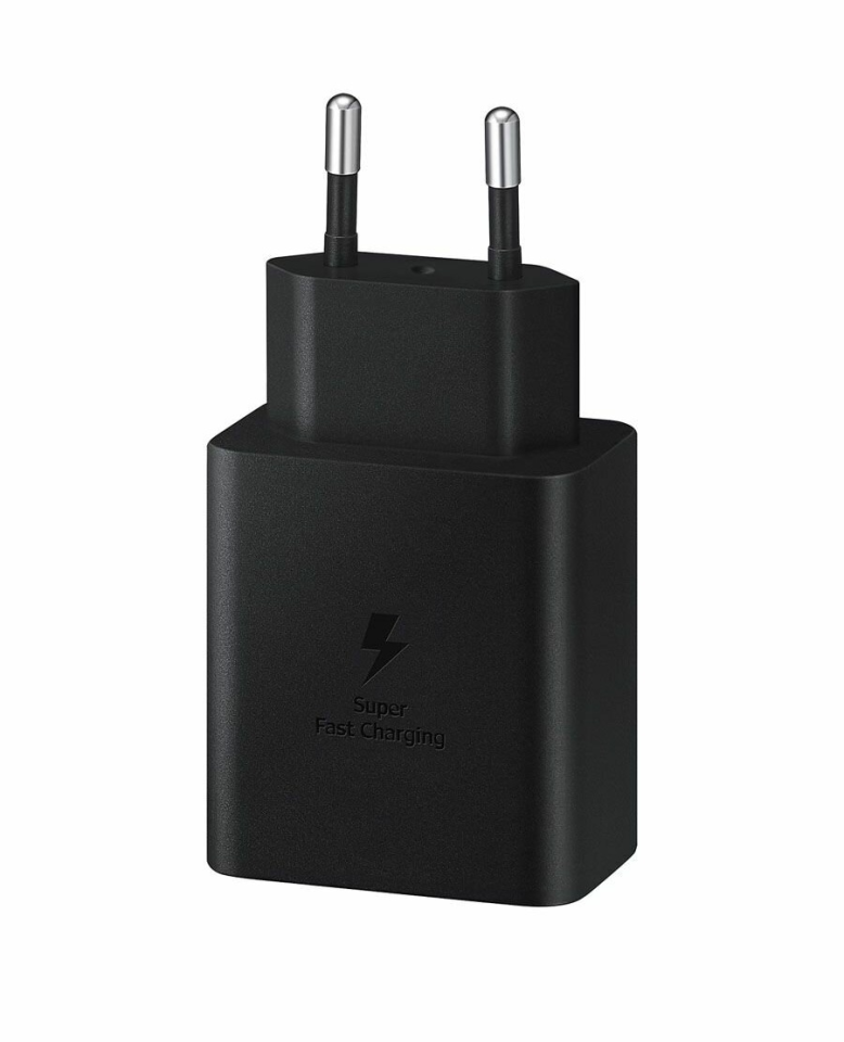 Адаптер Samsung USB-C 45W с кабелем USB-C 1.8m (Black)