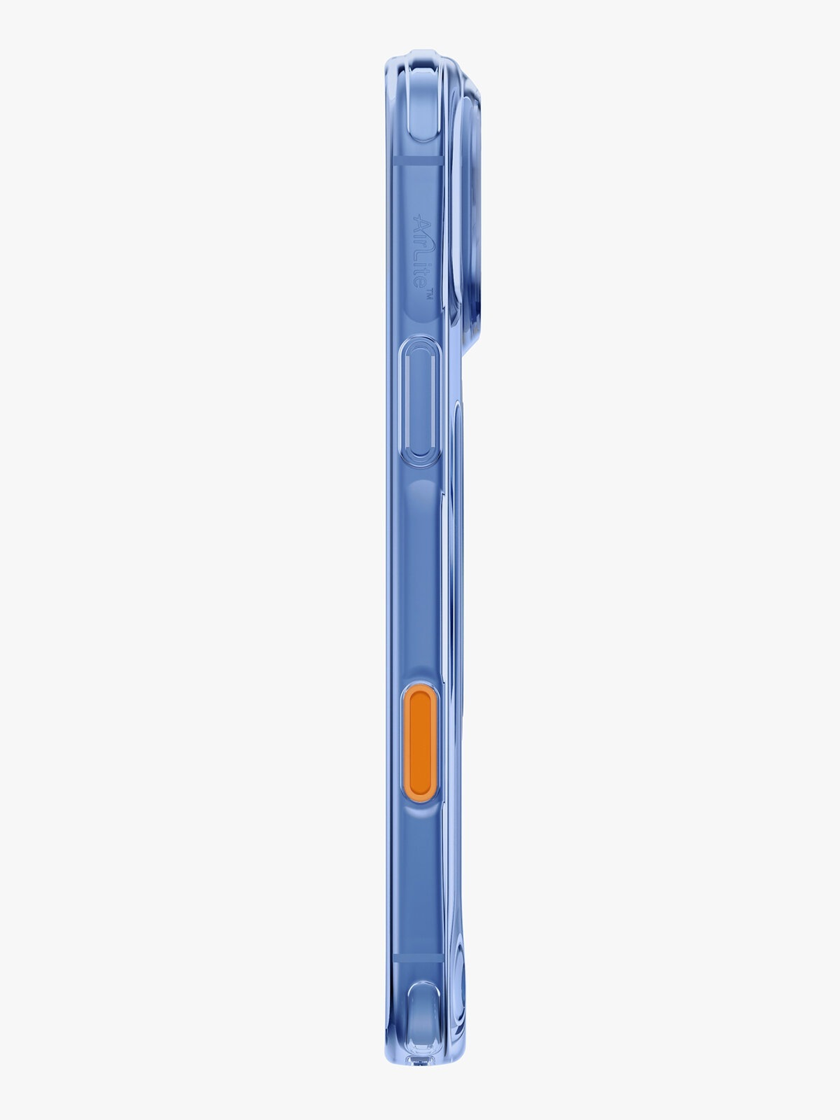 Чехол пластиковый Gabbeen MagSafe с кольцом-подставкой для iPhone 18 Pro max голубой