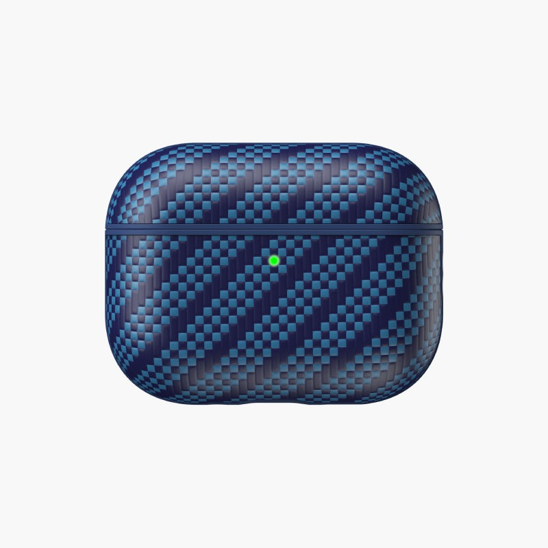 Чехол для AirPods Pro 3 Keephone Farama Kevilar Case (Robin Blue)