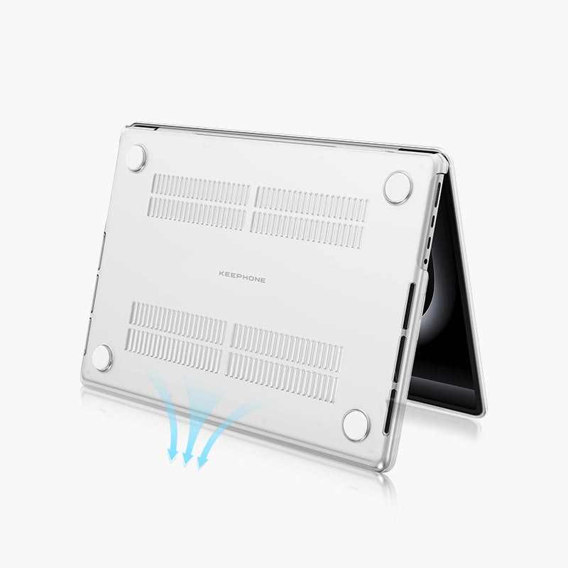 Чехол прозрачный Keephone Vocoo Crystal  для MacBook Neo 13 2026