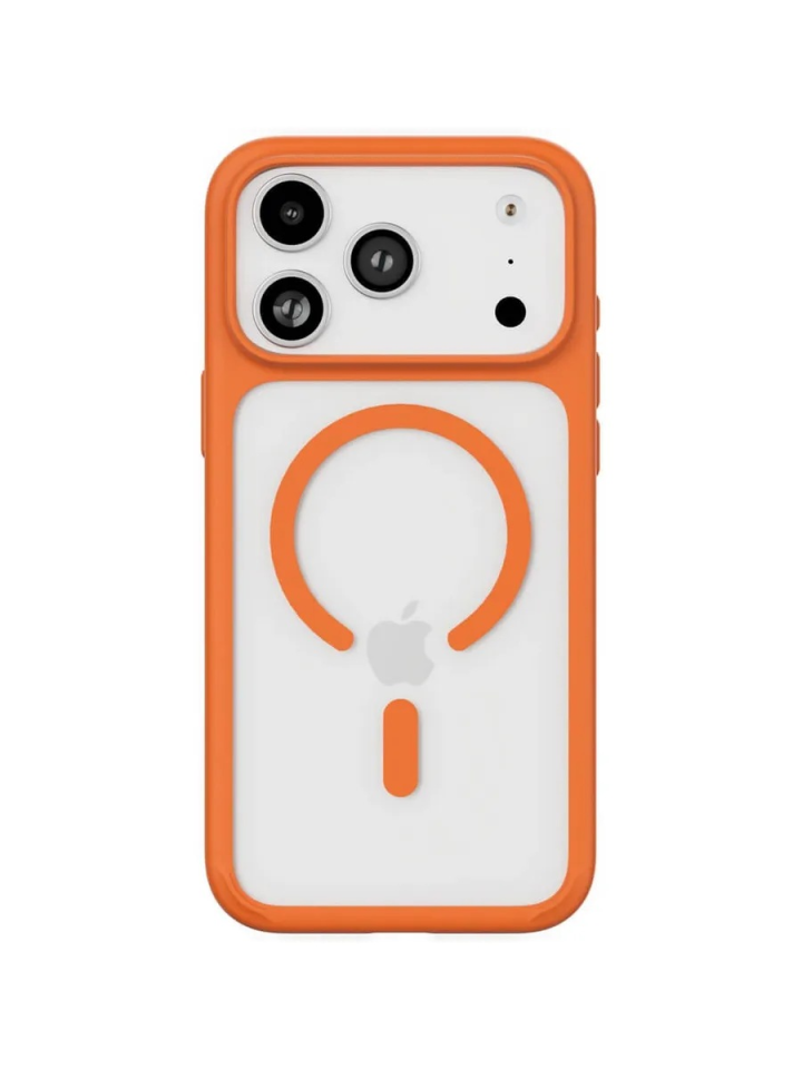 Чехол защитный uBear Shade Case для iPhone 17 Pro Max, MagSafe, оранжевый