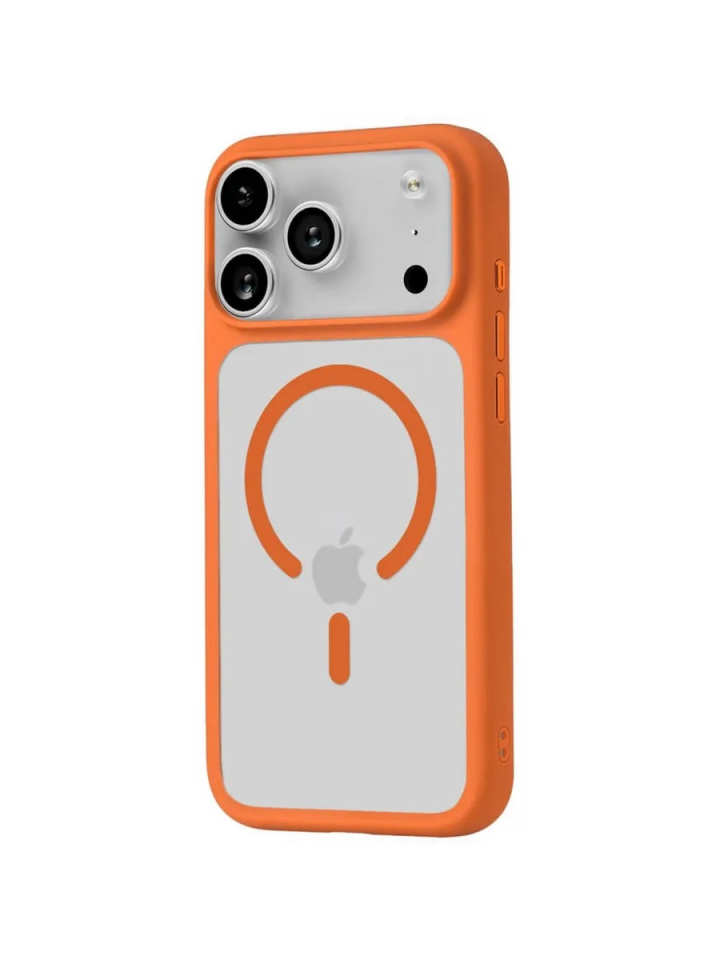 Чехол защитный uBear Shade Case для iPhone 17 Pro Max, MagSafe, оранжевый