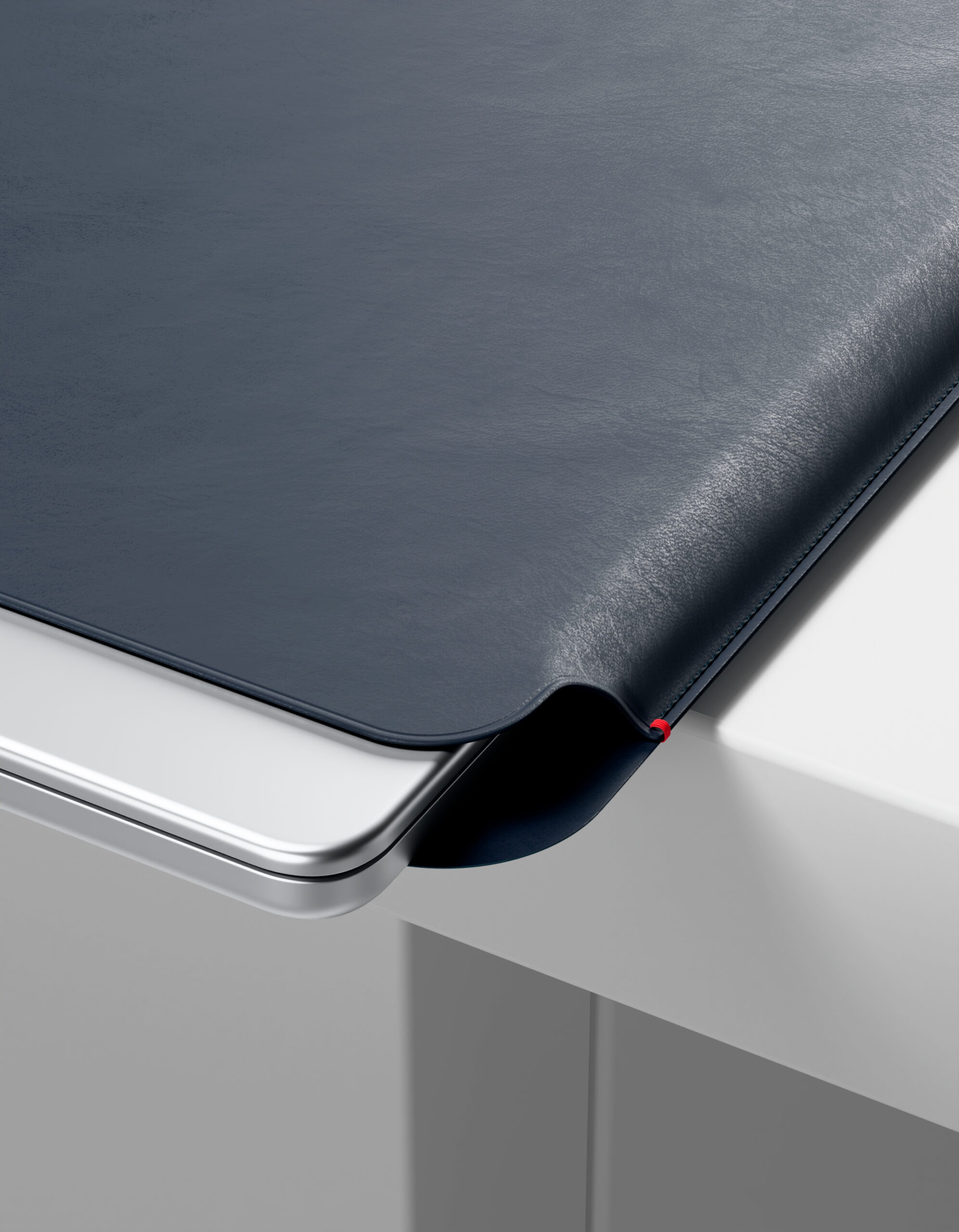 Чехол защитный VLP Velar Sleeve для MacBook Air (13.6) из экокожи, темно-синий
