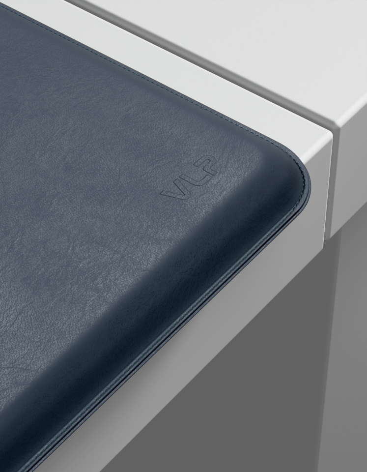 Чехол защитный VLP Velar Sleeve для MacBook Air (13.6) из экокожи, темно-синий