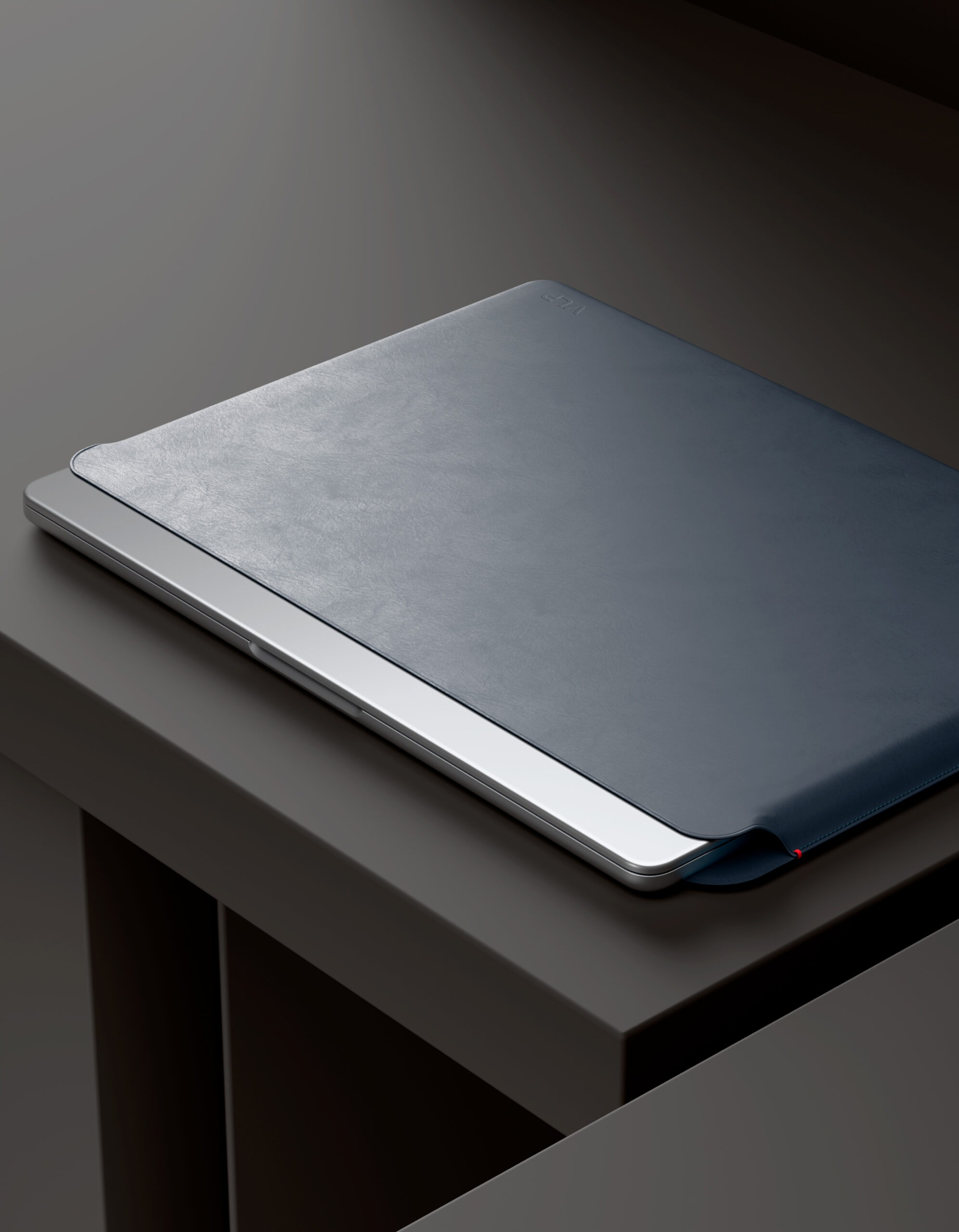 Чехол защитный VLP Velar Sleeve для MacBook Air (13.6) из экокожи, темно-синий