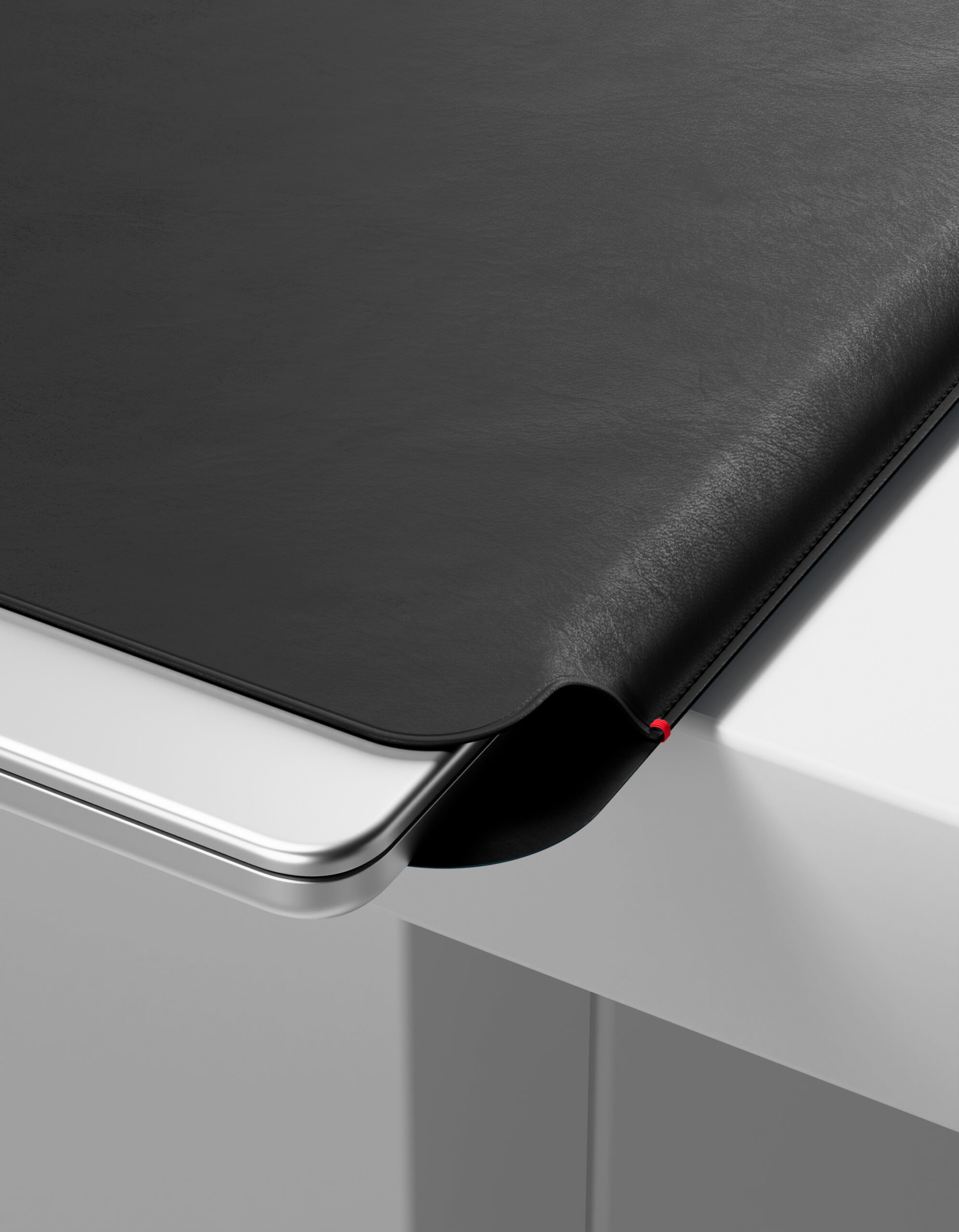 Чехол защитный VLP Velar Sleeve для MacBook Air (13.6) из экокожи, черный
