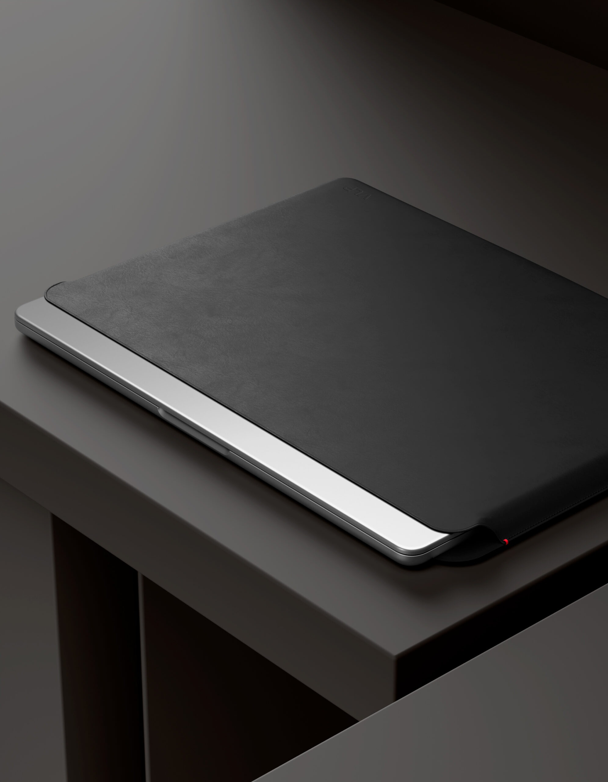 Чехол защитный VLP Velar Sleeve для MacBook Air (13.6) из экокожи, черный