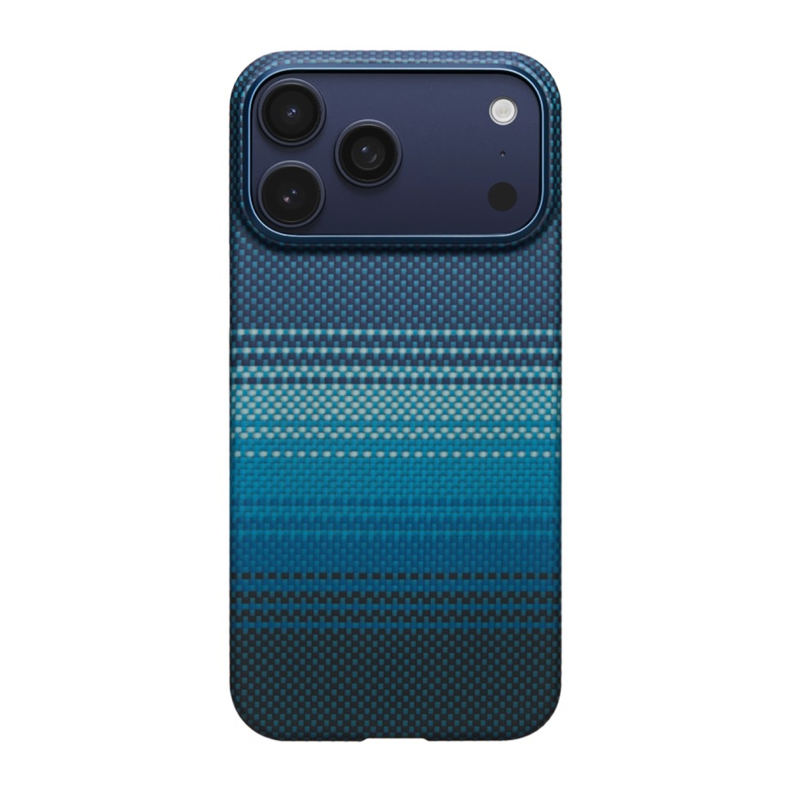 Чехол карбоновый Pitaka Tactile Woven Case для iPhone 17 Pro Max, Moonrise, Copy