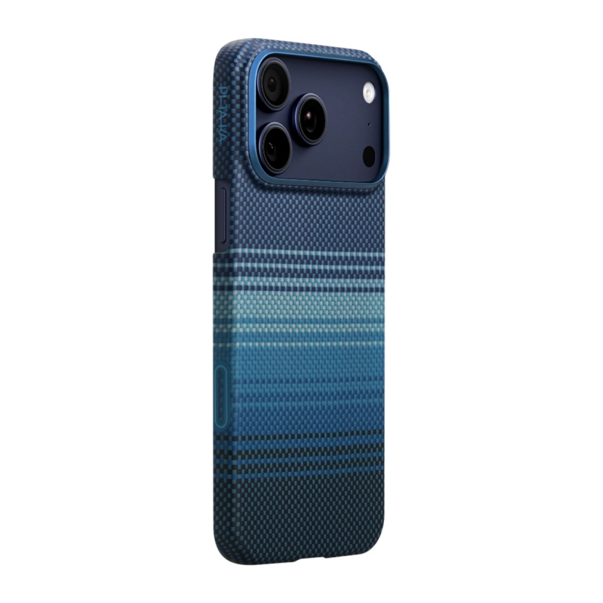 Чехол карбоновый Pitaka Tactile Woven Case для iPhone 17 Pro Max, Moonrise, Copy