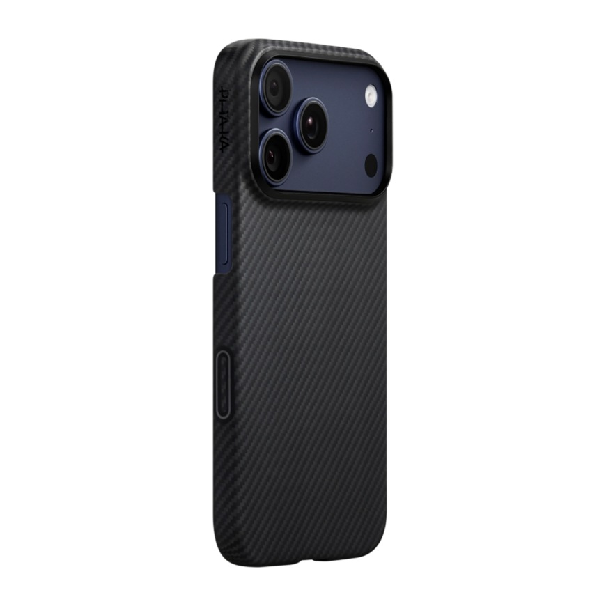 Чехол карбоновый Pitaka Ultra-Slim Case для iPhone 17 Pro Max, Black, Copy