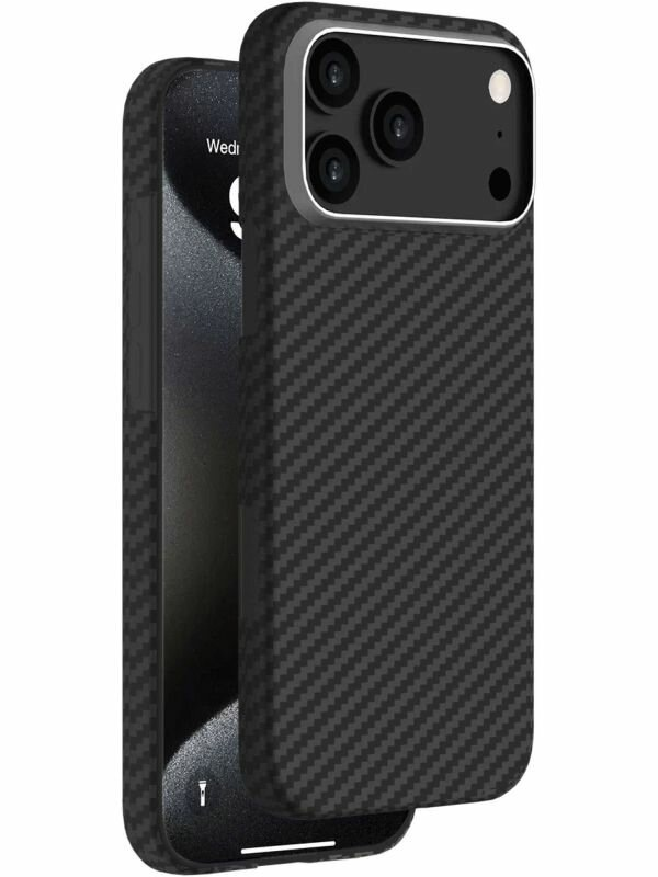 Чехол Kevlar MagSafe 17 Pro Max Black