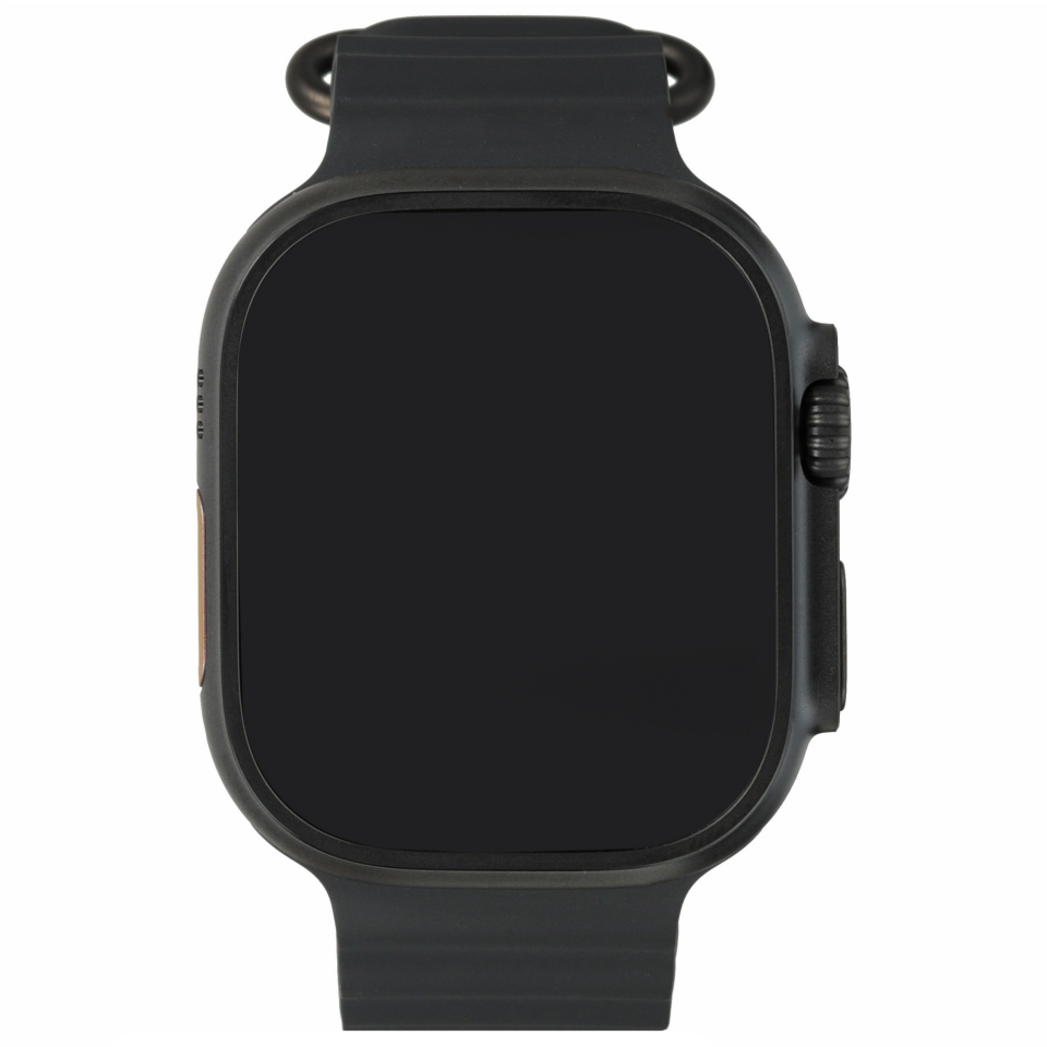 Apple Watch Ultra 3 49 mm Black Titanium Alpine Loop Light Blue